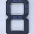 thumbnail image 2 of Btomtd Solar-powered Digital Doorplate Waterproof LED Address Number Sign, 2 of 5