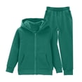 thumbnail image 2 of Blekii Kids Zip up Hoodie Sweatpants Set, Kids Zip up Hoodie & Sweatpants Set, Long Sleeve Two Piece for Boys Girls, Comfortable Sporty Outfit for Spring Fall Winter Long Sleeve Two Piece Outfit, 2 of 9