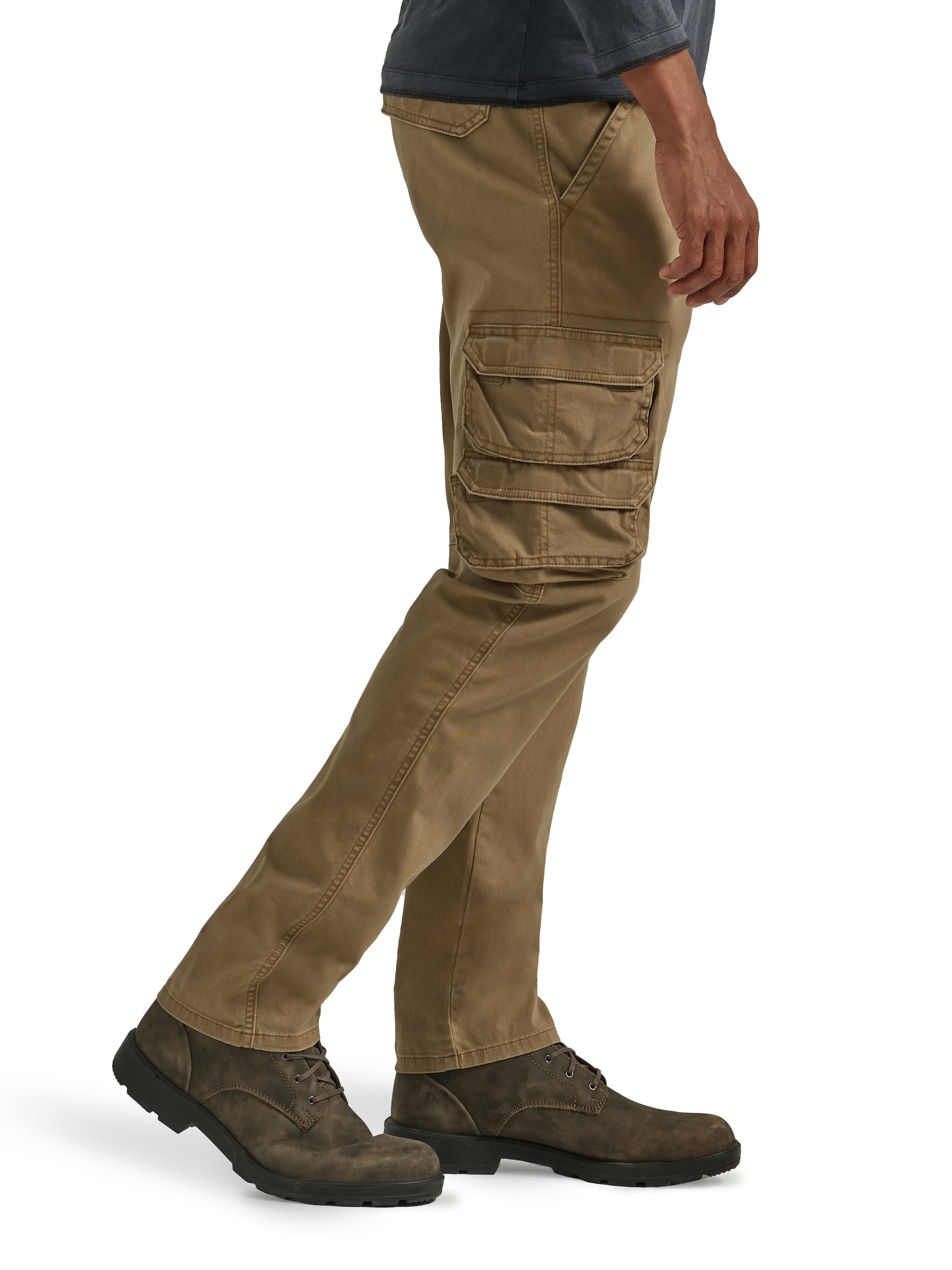 Wrangler® Men's Stretch Taper Leg Regular Fit Cargo Pant