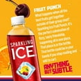 thumbnail image 2 of Pack of 2 - Sparkling Ice Fruit Punch Flavored Sparkling Bottled Water 17 fl oz, 2 of 5