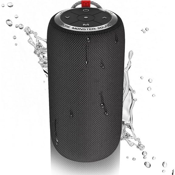 Monster Bluetooth Speaker, Superstar S310 Portable Bluetooth Speakers, 30W True Wireless Stereo Pairing Deliver Dynamic Sound, Waterproof Speaker, Outdoor Speaker