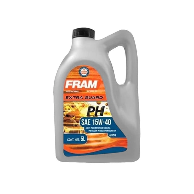 Aceite de motor 15W40 FRAM Extra Guard Garrafa 5 Litros