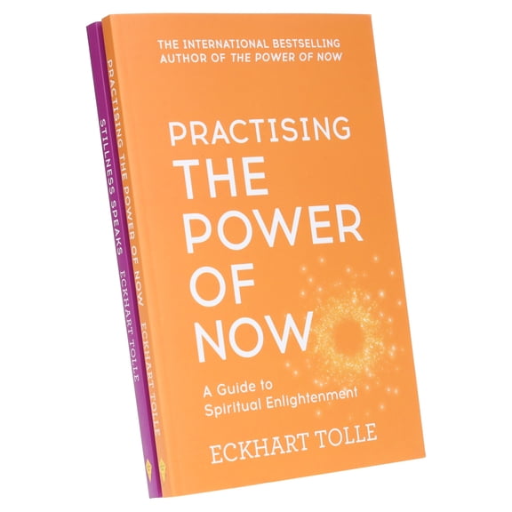 Eckhart Tolle: Practising The Power Of Now & Stillness Speaks 2 Books Set - Paperback