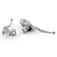 thumbnail image 4 of Motor Genic 1" Skull Reservoir Brake Clutch Levers For Kawasaki Vulcan 800 1500 1600 2000 C, 4 of 5