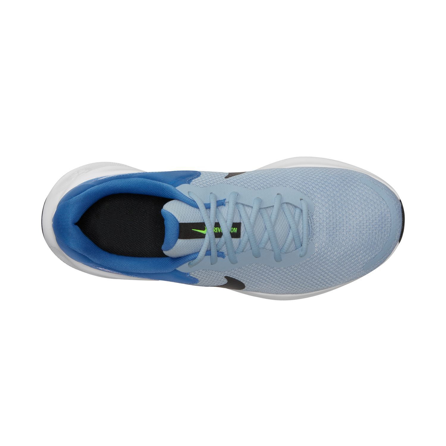 Nike Men s Revolution 7 Running Shoes Wolf Grey Volt 9.5 Medium D Walmart