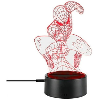fangzhuo Veilleuse Spiderman Led Night Light Man Lamp For Kids