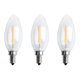 thumbnail image 1 of 3X Dimmable E12 2W Cob Candle Flame LED Bombilla Lámpara 10 x 3.5cm, 1 of 5