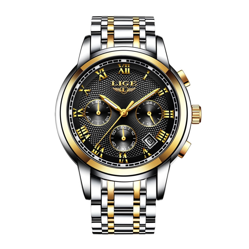 lige stainless steel watch