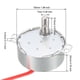 thumbnail image 3 of Sincrónico Sincronizar Motor Eléctrico Sincronizar Motor Placa Giratoria Motor Copa Girador Motor AC 24V 5-6RPM 50-60Hz CCW 4W, 3 of 4