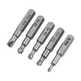 thumbnail image 4 of BTOER 10Pcs Damaged Screw Extractor Drill Bit Set Stripped Screw Extractor Kit For Hexagon Screw Broken Bolt Extractor For Woodworking, 4 of 9