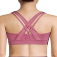 thumbnail image 2 of Estbridge Women‘s Medium Impact Strappy Sports Bra, 2 of 4