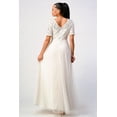 thumbnail image 2 of Short Sleeve Classy Modest Gown, 2 of 4
