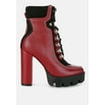 thumbnail image 6 of Yeti High Heel Lace Up Biker Boots, 6 of 10