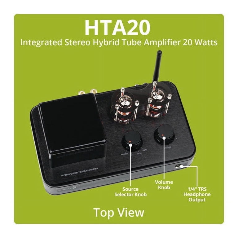 Dayton Audio HTA20 Integrated Stereo Hybrid Tube Amplifier 20