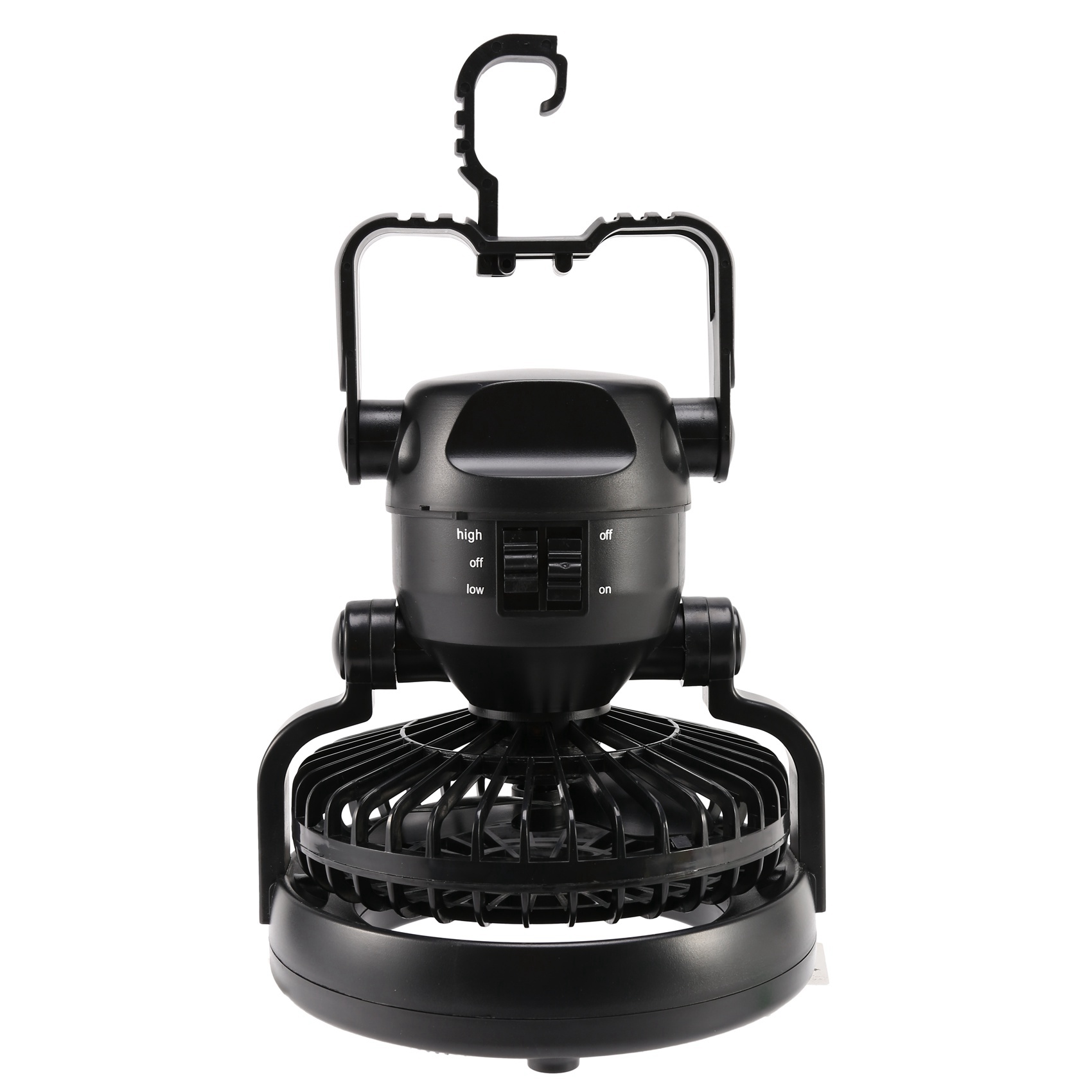 Camping Lantern with Ceiling Fan 2 in 1 Portable Tent Light Fan