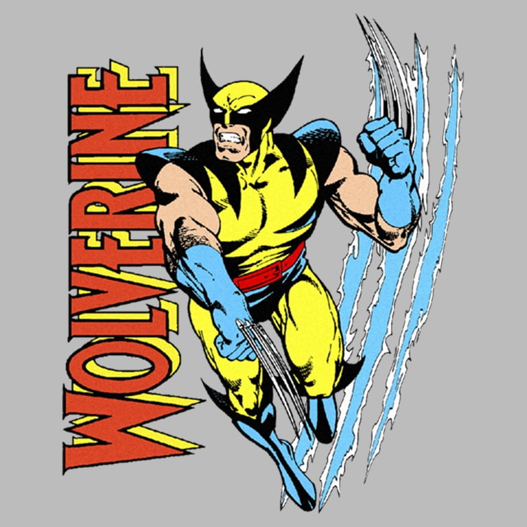 Men's Marvel: X-Men Wolverine Slash Graphic T-Shirt - Walmart.com