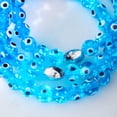 thumbnail image 4 of Azul | .925 Sterling Silver | Firefly Glass Evil Eye Bracelet, 4 of 7