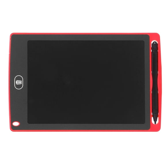 LCD Writing Tablet Writing Pad Board 8.5in Kids Drawing Boards Writing Tablet Office For Home School Kids Gift Toy Red