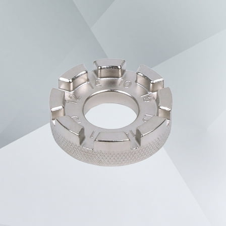 ORDDIART 1Pcs Silver Steel Key for Bike Wheel Adjustment 3.5x0.4x0.6in