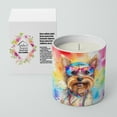 thumbnail image 2 of Yorkshire Terrier Hippie Dawg Decorative Soy Candle 3.25 in x 3.75 in, 2 of 5
