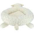 Multipet Lamb Chop Ultra Plush Fabric Dog Bed, Perfect for Pet Sleep