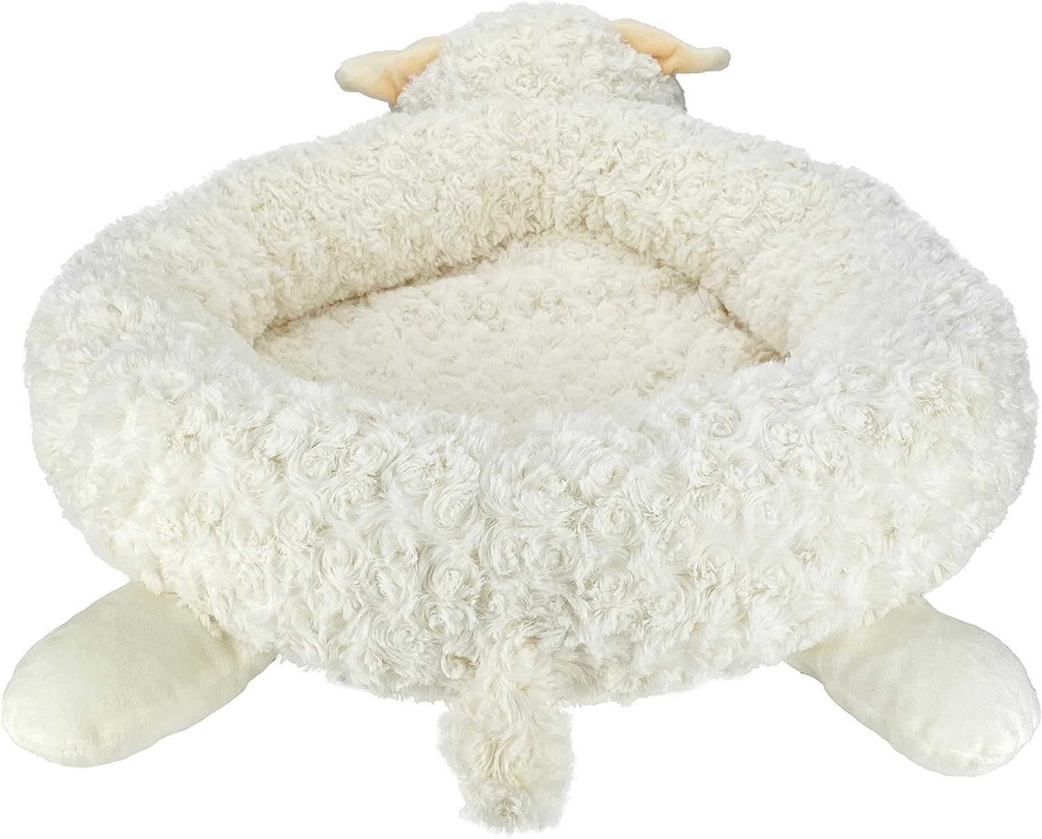 Multipet Lamb Chop Calming Soft Dog Bed photo 4