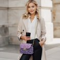 thumbnail image 2 of Pzuqiu Leopard Print Crossbody Bags Leather Women Versatile Soft Lightness Quilted Leather Crossbody Bags for Women with Chain Strap Fashion Trendy for Daily Use and Travel, 2 of 7