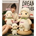 thumbnail image 3 of Niusricy Lamb Plush Toy Cute Sheep Stuffed Animal Cartoon Doll Bedtime Friend Birthday Gift for Adults and Kids, 3 of 6