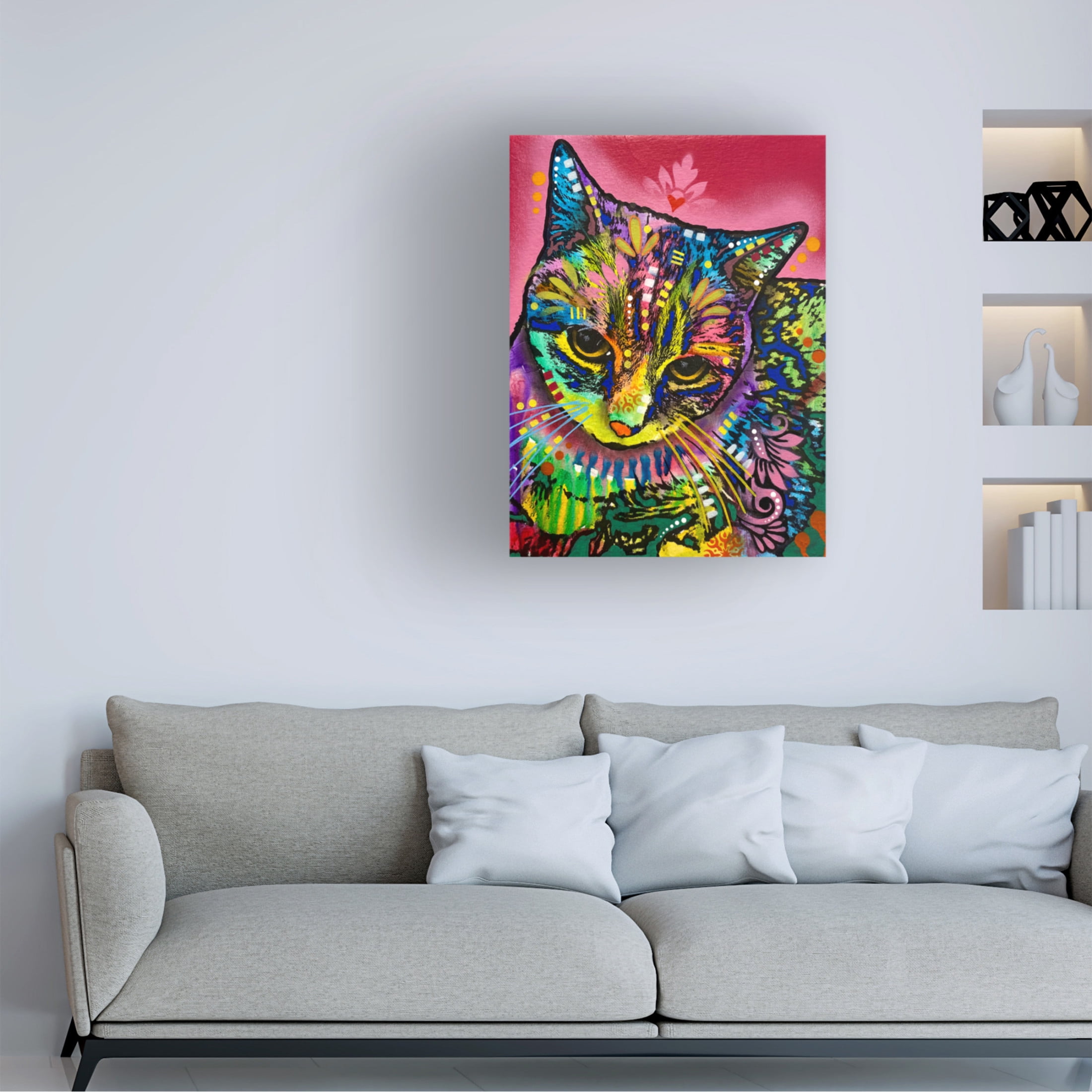 Canvas Wall Art - Dean Russo 'Am Smol' Wall Art for Living Room, Bedroom, or Office Décor by Trademark Fine Art - 35 x 47 Inches