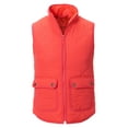 thumbnail image 2 of Aeropostale Womens Diamond Quilted Vest, Orange, X-Small, 2 of 2