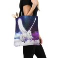 thumbnail image 3 of ASHLEIGH Fantasy Pegasus Horse Flying above Clouds Canvas Tote Bags Reusable Shopping Bags Grocery Bags Washable Bags for Women Men Kids, 3 of 3