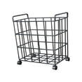 thumbnail image 1 of Almencla Chariot de Rangement Roulant pour Ballons de Sport Support de Rangement pour Ballons pour Gym Extérieur Noir m, 1 of 7