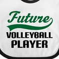 thumbnail image 4 of Inktastic Future Volleyball Player Boys Baby Bib, 4 of 4