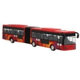 thumbnail image 2 of Coleccionables de autobuses Escala 1:50 Coches Modelo Colección Adornos Regalos Favores Aleación Simulación Duradera para Principiantes Niños Adolescentes Niños Adultos , ROJO Magideal Coleccionables de autobús, 2 of 7