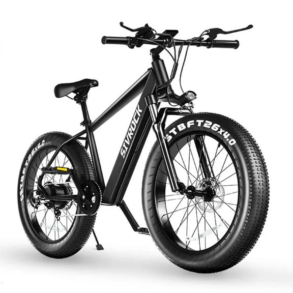 1000W Electric Bike for Adults, 26"x4.0" Fat Tire Mountain Bicycle, 25MPH 7-Speed Gears E-Bike