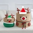 thumbnail image 3 of ACDANC 2026 New Christmas Basket with Reindeer Design,Cute Gift Basket for Holiday Storage,Christmas Gift and Candy Basket Christmas Gift Basket, 3 of 7