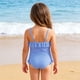 thumbnail image 4 of Niños Lugar Traje de Baño Niñas Moda Impresión Traje de Baño Onesie para 4-8 Años Niñas Niñas Traje de Baño Vacaciones en la Playa, 4 of 9
