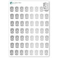 thumbnail image 2 of Foiled Recycle Day Planner Stickers / Chore Reminder Stickers / Bullet Journaling / Bujo / Essential Productivity Stickers, 2 of 11