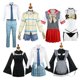 thumbnail image 1 of Ropa de juego de rol, ropa de moda personalizada, ropa popular, estilos cambiantes, ropa de cosplay a juego, 1 of 5