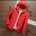 thumbnail image 3 of Gibobby Chamarra polar mujer, Chamarra esencial para uso diario para mujer, de moda, abrigos, 2023(Rojo,XG), 3 of 4