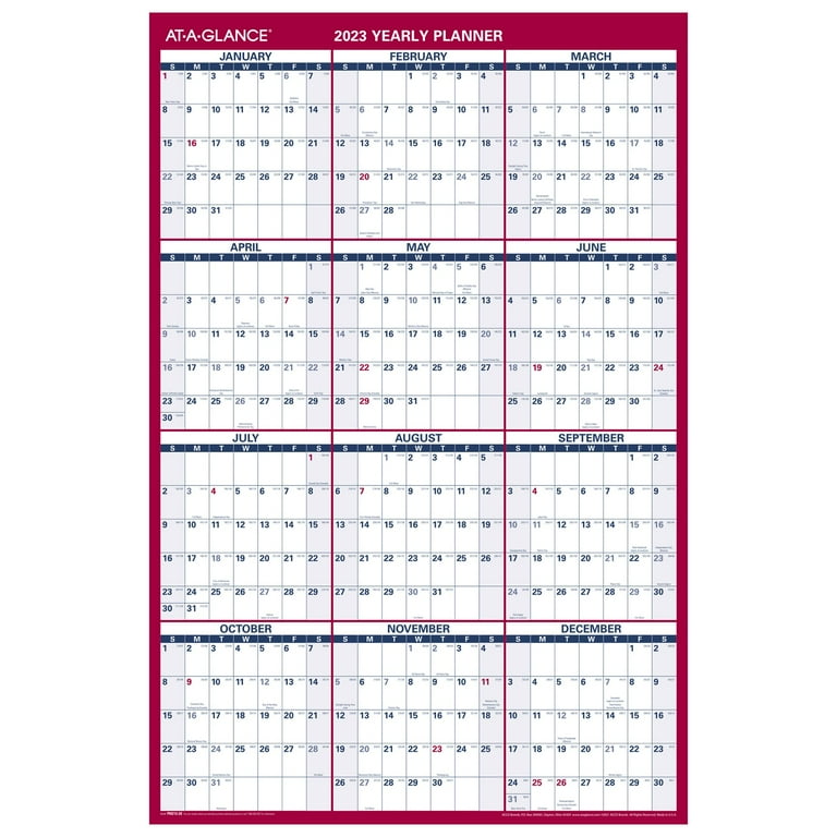 Extra Large Yearly Wall Calendar Discounted | www.oceanproperty.co.th