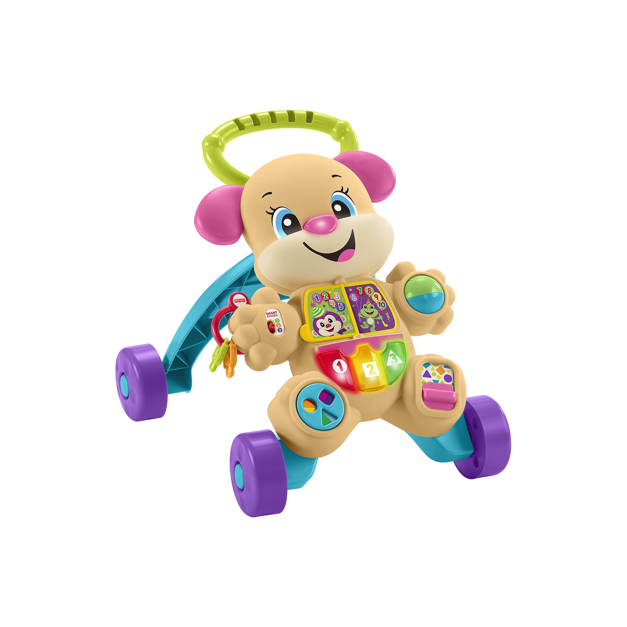 Open Box Fisher-Price Laugh & Learn Smart Stages Puppy Walker