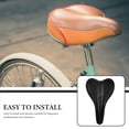 thumbnail image 3 of OULII Black Bike Backseat Cushion with High Elasticity Comfortable Padding for Cycling, 3 of 8