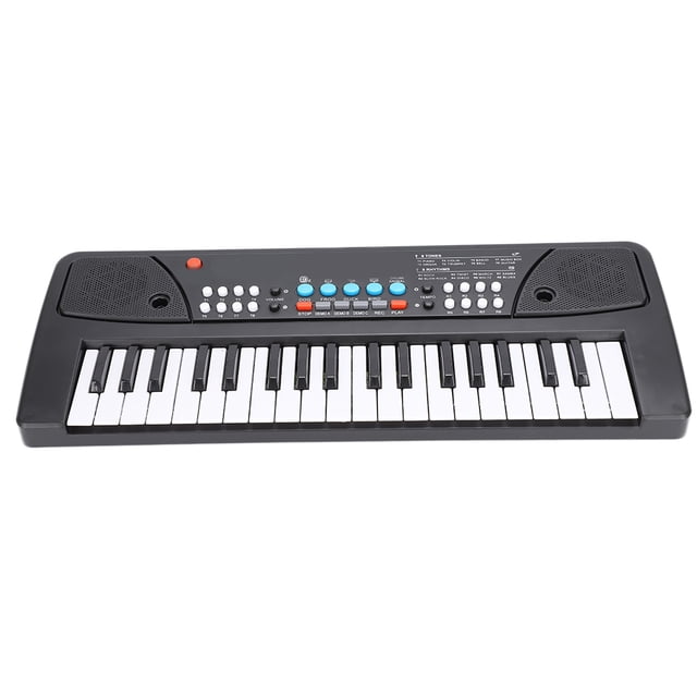 Portable Electronic Piano With Microphone, Multifunctional Keyboard Export Sound Source For Kids
