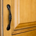 thumbnail image 4 of GlideRite 3 in. Center Classic Braided Cabinet Hardware Pull Handles, Matte Blacks, Pack of 10, 4 of 5