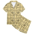 thumbnail image 3 of Icvfdpl Tenues d'Été pour Filles Enfants Pâques Bricolage Peint à la Main Maison avec Pyjamas Colorés Peuvent Jouer à Porter Quotidiennement Mignon 4-5 Ans, 3 of 5