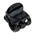 thumbnail image 2 of PONPRNGY 1PCS Mini Hair Claw Clips, Bangs Strong Grip Multifunction Clamp Clips (Black), 2 of 7
