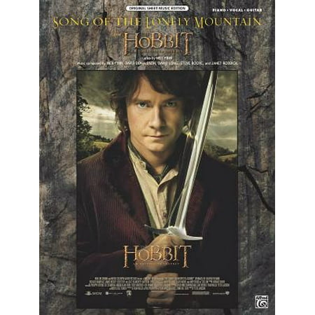 Journey Mounting - Song of the Lonely Mountain (from the Hobbit -- An Unexpected Journey) : Piano/Vocal/Guitar, Sheet