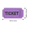 thumbnail image 2 of HLONK200Pcs Party Game Supply Paper Coupon Tickets Portable Raffle Tickets Celebration Party Tickets Raffle Tickets For Carnival Party Events Supply, 2 of 8