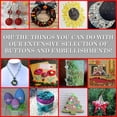thumbnail image 3 of Buttons Galore and More Collection of Novelty  Shank Buttons in Bulk – 25 Pcs Coffee Mug Cup, 3 of 4